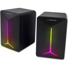 Esperanza głośniki 2.0 usb led rainbow frevo egs105