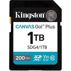 Kingston Karta sd 1tb canvas go plus 200/mb/s c10 u3 v30