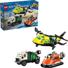 Lego City 60505 Plane, Service Truck and Hovercraft