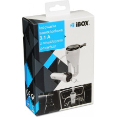 Ibox ładowarka samochodowa  usb 2.1 + aromatyzer samochodowy cch1 +