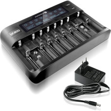 Everactive Ładowarka akumulatorowa uc-800 do akumulatorków li-ion oraz ni- mh