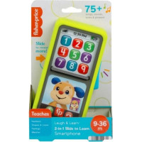 Fisher Price Smartfonik 2w1 ucz się i śmiej! , przesuwaj i ucz się