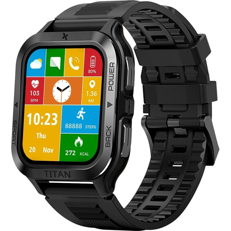 Maxcom Smartwatch fit fw67 titan pro grafitowy
