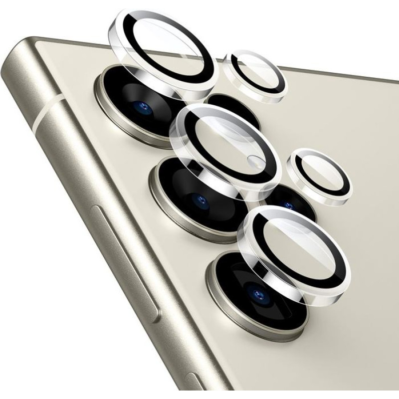 Crong Szkło hartowane na obiektyw aparatu samsung galaxy s24 ultra