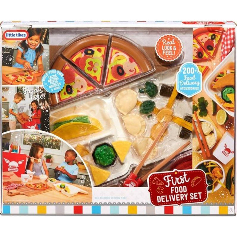 Little Tikes Mega zestaw jedzenie na wynos 200 akcesoriów