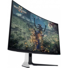 Dell Monitor aw3225qf 31.6 cala curved nvidia g-sync compatible 240hz oled  4k (3840x2160)/16:9/2xhdmi/5xusb 3.2/3y aes&ppe