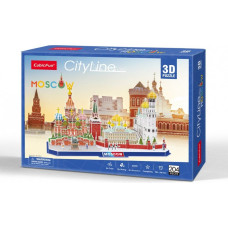 Cubic Fun Puzzle 3d city line moskwa