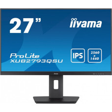 Iiyama Monitor 27 cali xub2793qsu-b7 ips, qhd, has(150mm), 100hz, 300cd