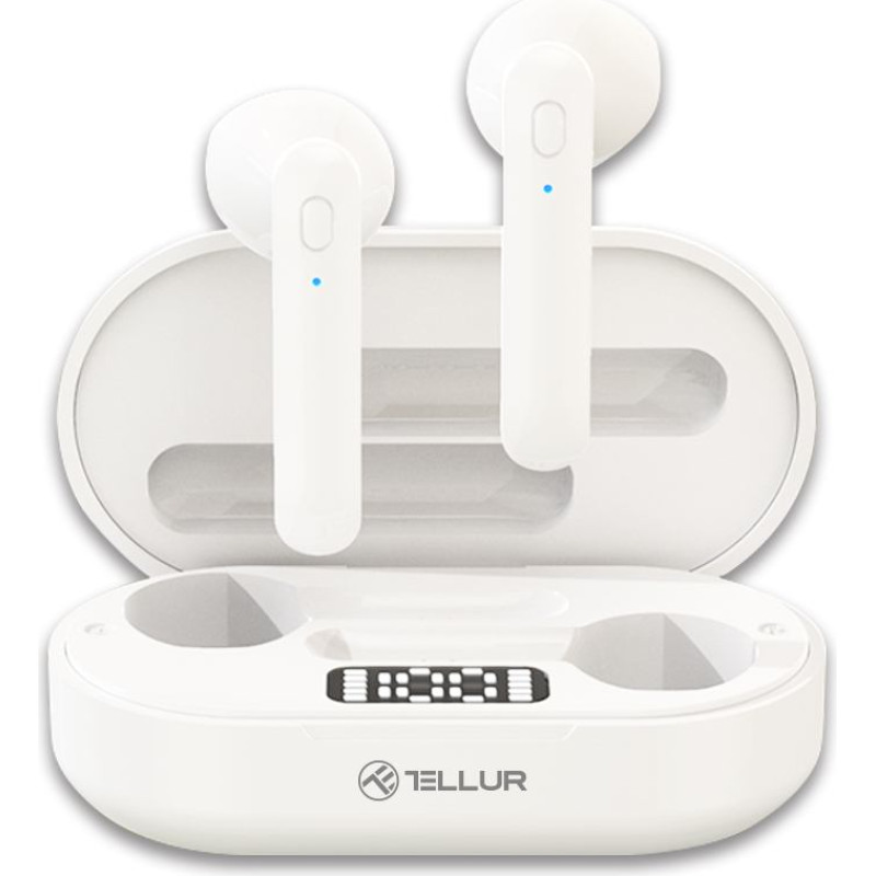 Tellur Flip True Wireless Earphones White