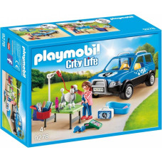 Playmobil Zestaw figurek mobilny salon dla psów