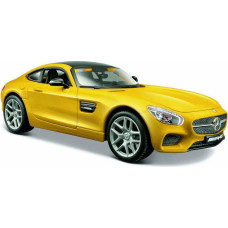 Maisto Model kompozytowy mercedes amg gt 1/24 żółty