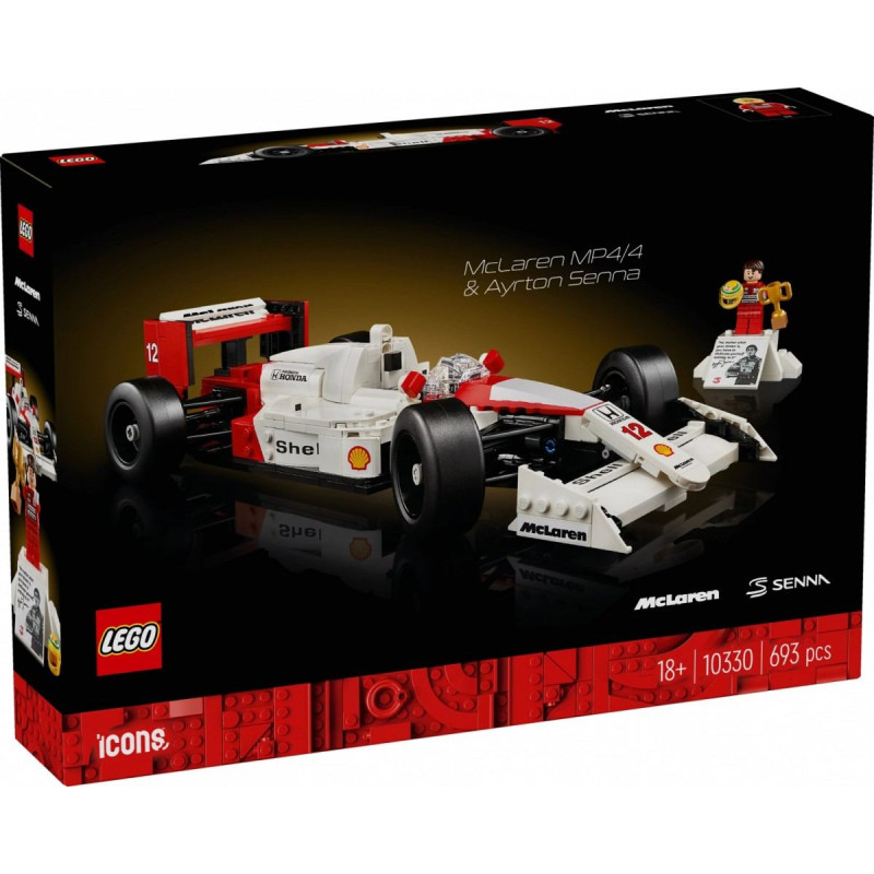 Lego ® Icons: McLaren MP4/4  Ayrton Senna (10330)