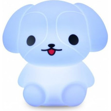 Mesmed Lampka nocna silikonowa z pilotem zmieniająca kolory Świetlaczek piesek