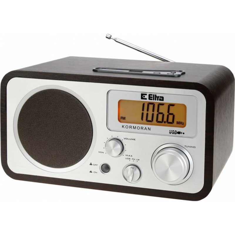 Eltra Radio kormoran fm/lw usb brązowe