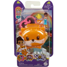 Mattel Zestaw z figurkami polly pocket lalka + szop