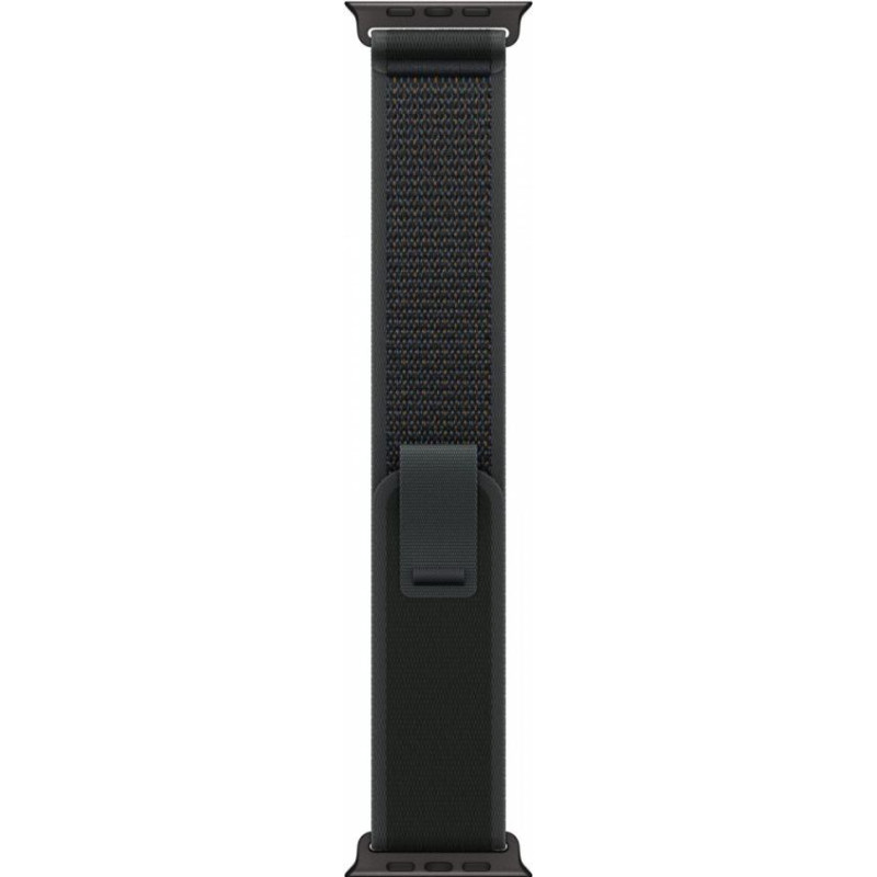 Apple Opaska trail w kolorze czarnym do koperty 49 mm - rozmiar m/l - elementy z tytanu w kolorze czarnym