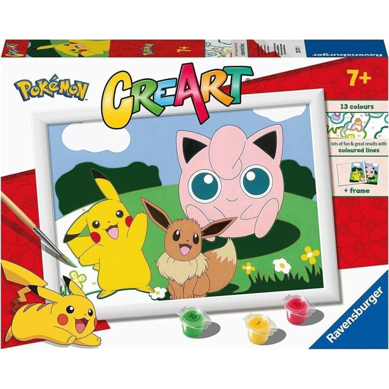 Ravensburger Polska Malowanka creart dla dzieci pokemon