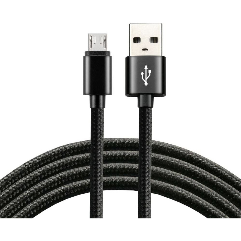 Everactive Kabel zasilający everactive cbb-1mb (usb - micro usb ; 1m; kolor czarny)