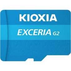 Kioxia 256gb microsd kioxia exceria (gen 2) uhs i u3 v30 with adapter