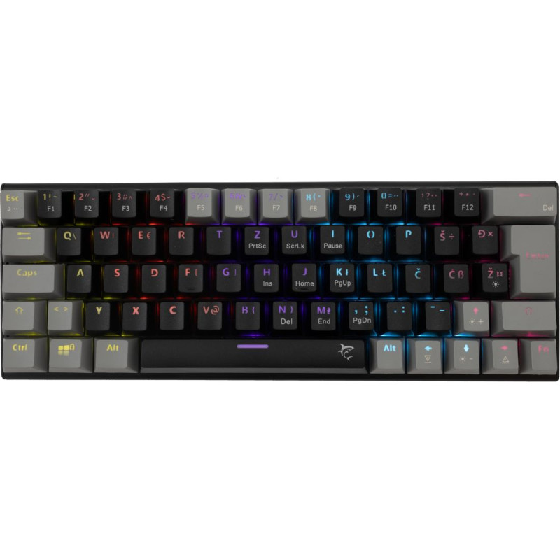 White Shark GK-002111 Wakizashi Black-Grey US Red Switches