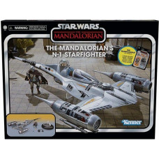 Hasbro Fans Disney Star Wars: The Mandalorian The Vintage Collection - The Mandalorians N-1 Starfighter with Action Figure (F8366)