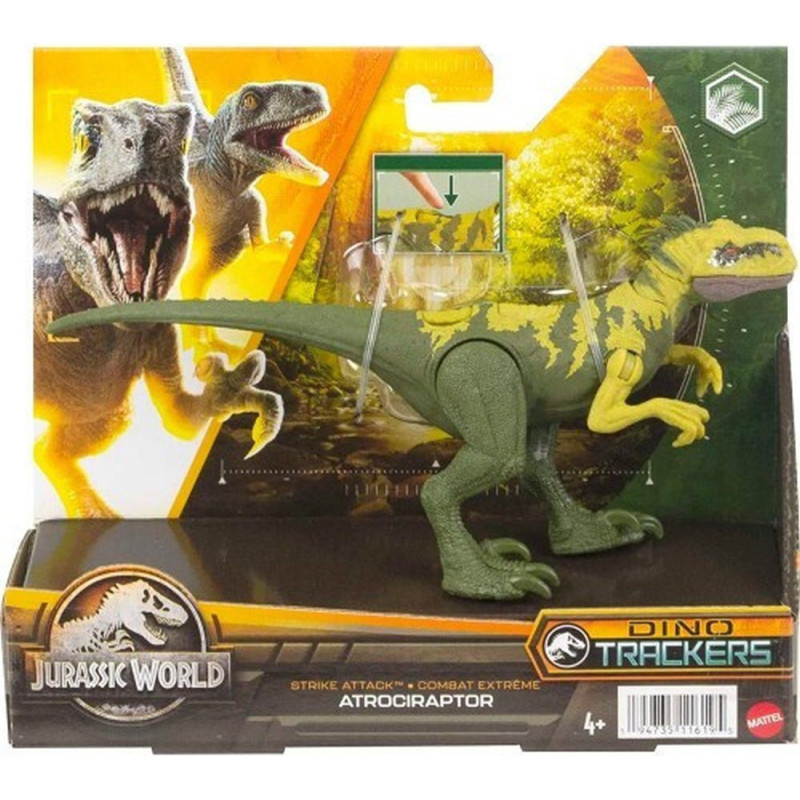 Mattel Jurassic World: Dino Trackers Strike Attack - Atrociraptor (HLN69)