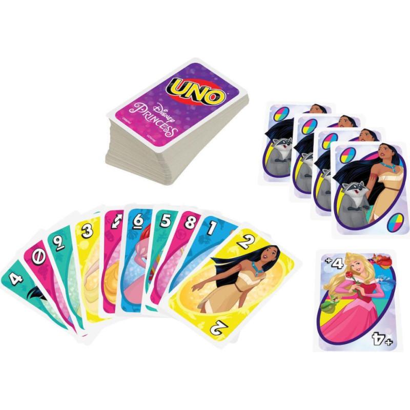 Mattel : UNO Disney Princess Card Game (GYY69)