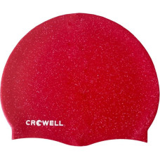 Crowell Silicone swimming cap Crowell Recycling Pearl red col.9