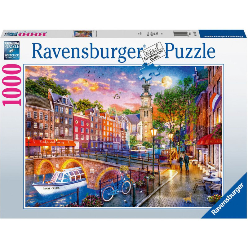 Ravensburger Puzzle: Amsterdam (1000pcs) (19945)