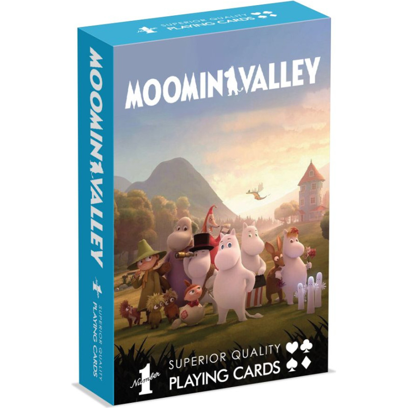 Winning Moves : Waddingtons No.1 - Moomin Valley Playing Cards (WM01794-EN1)