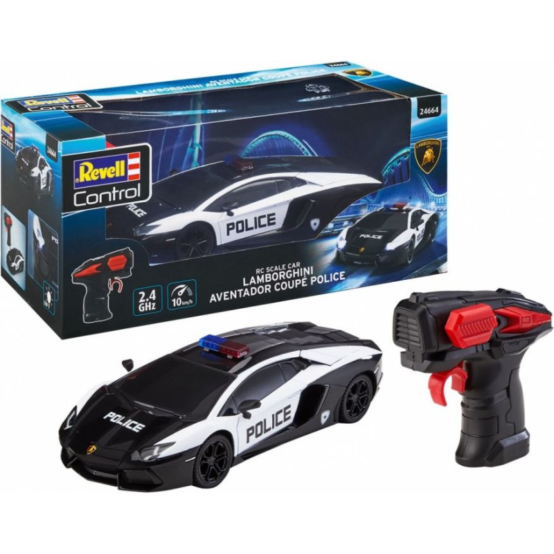 Revell Rc Auto zdalnie sterowane rc scale car lamborghini aventador police