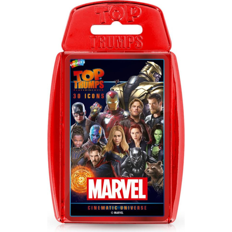 ''Winning Moves'' Winning Moves Top Trumps Specials: Marvel Cinematic Universe 2020 Card Game (WM01242-EN1)
