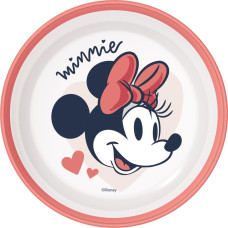 Stor : Minnie Mouse Heart Full Non Slip Bicolor Premium Bowl   (10792)