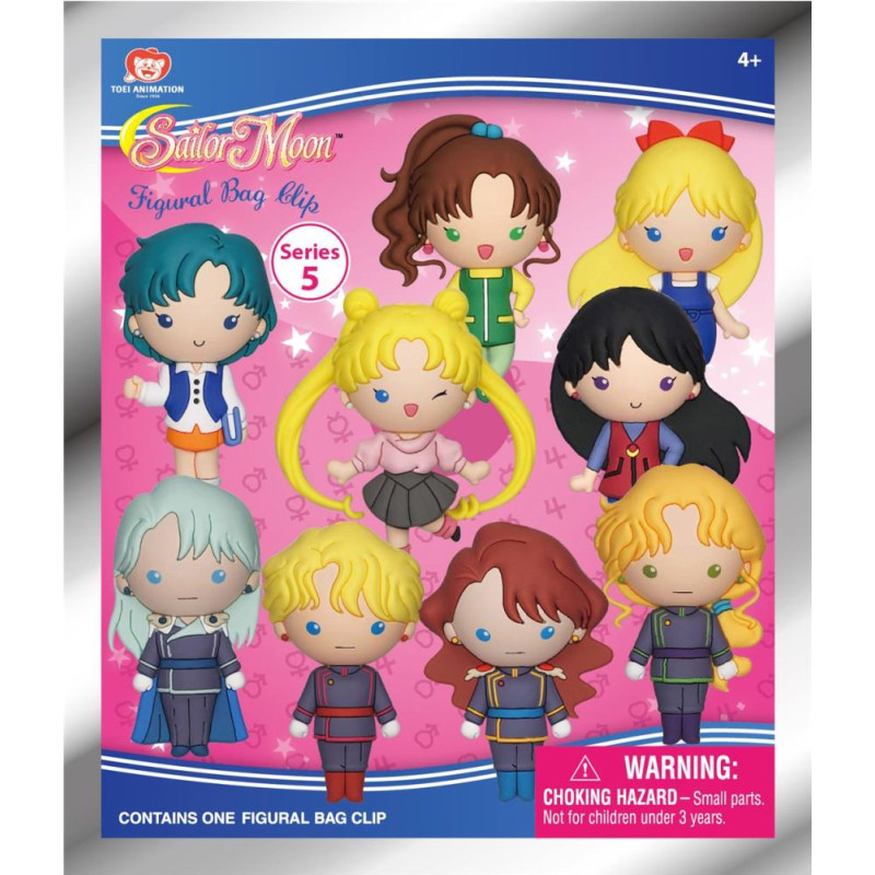 Monogram International Monogram: Sailor Moon (Blind Bag/random) 3D Foam Bag Clips Figures