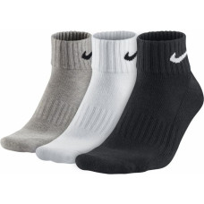 Nike 3 pack Value Cotton Quarter SX4926-901 socks (38-42)