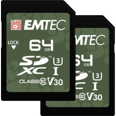 Emtec SD 64GB UHS-I U3 V30 Outdoor 2 pcs