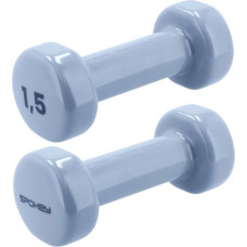 Spokey Shape vinyl dumbbells 2x1.5 kg 941964