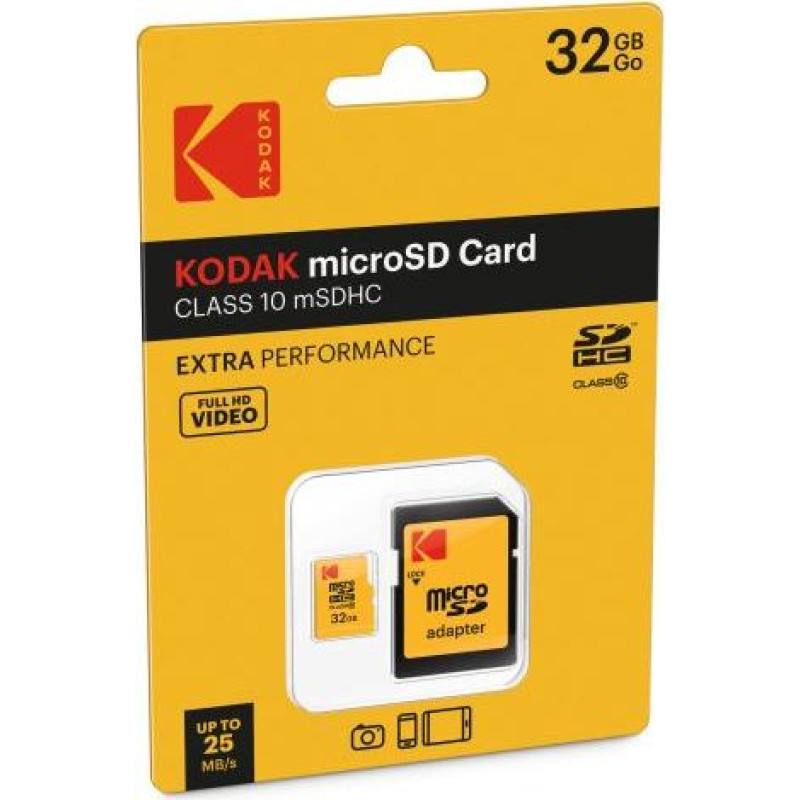 Kodak mSD 32GB Class10 Extra EKMSDM32GHC10CK