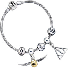 The Carat Shop Ltd Carat Shop Harry Potter - Charm Bracelet including charms  Silver (HP0090)