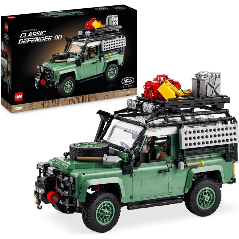 Lego icons 10317 land rover classic defender 90
