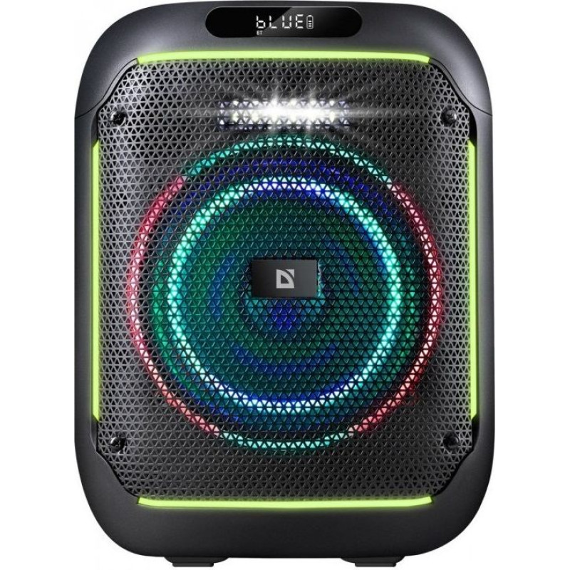 Defender Głośnik bluetooth boomer 65w czarny podświetlenie led