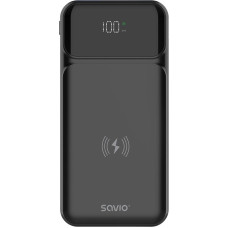 Savio Powerbank bezprzewodowy 10000 mah, ba-09