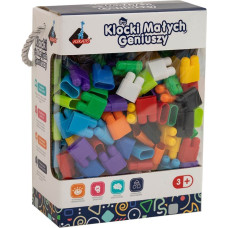 Askato Klocki małych geniuszy cegiełki 260 elementów