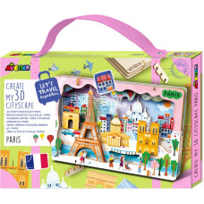 Mg Dystrybucja Puzzle stwórz pejzaż miejski 3d - paryż