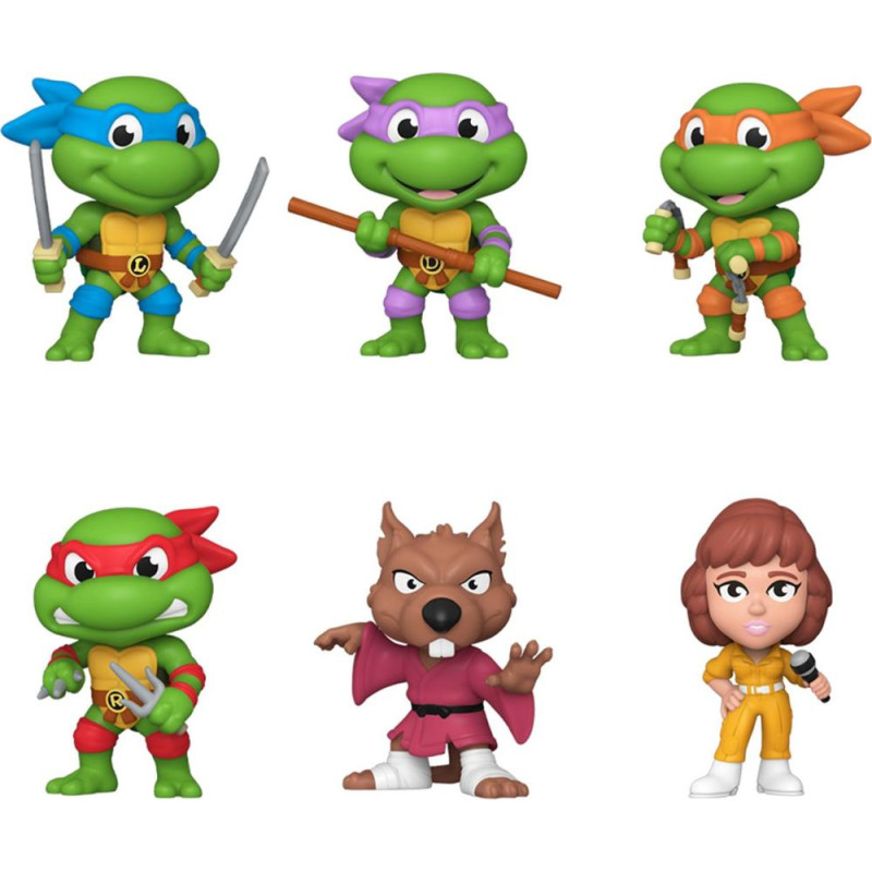 Funko Minis: The Mutant Teenage Ninja Turtles (Random) Vinyl Figures