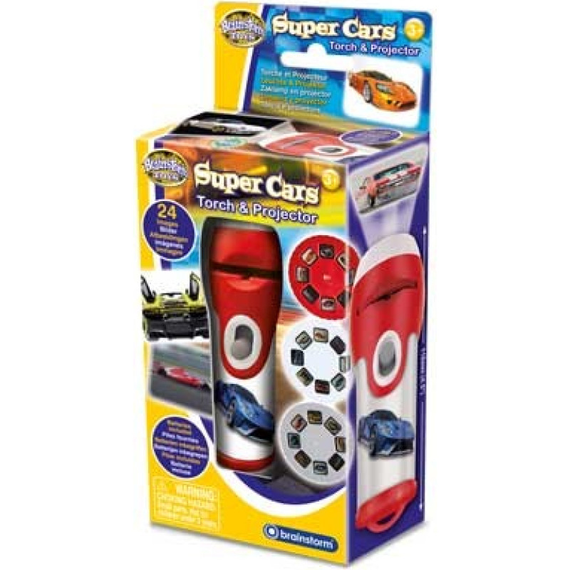 Mg Dystrybucja Latarka i projektor brainstorm - supersamochody