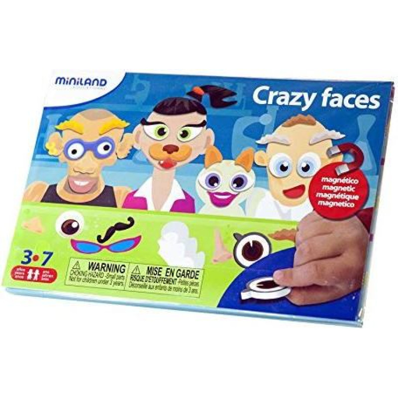 Miniland Crazy Face - Toy - rotaļlieta