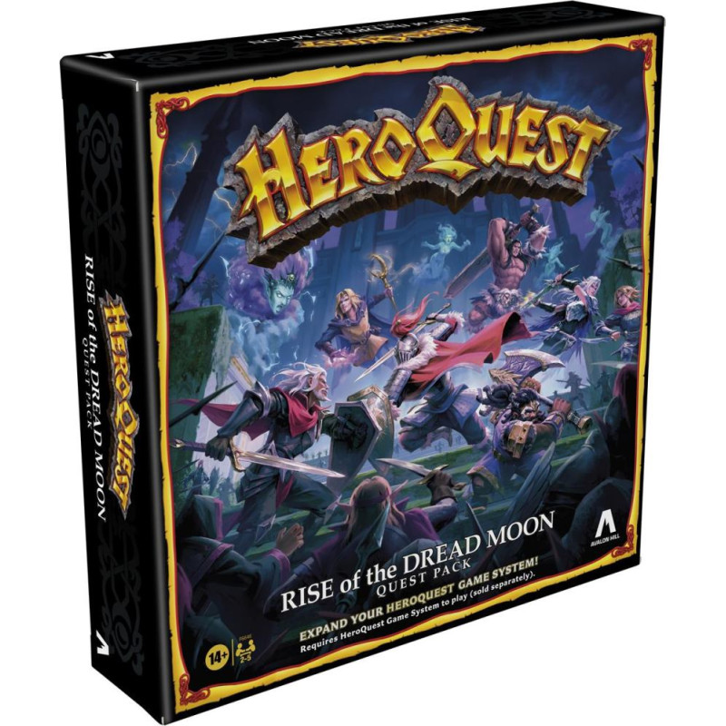 Hasbro Avalon Hill HeroQuest: Rise of the Dread Moon Quest Pack (Expansion) (English Language) (F6646UU0)