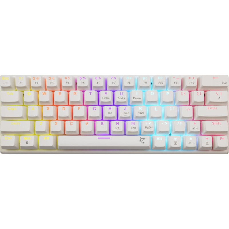 White Shark GK-002211V2  Wakizashi 2 White US Red Switches