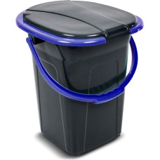 GREENBLUE TRAVEL TOILET, BLACK AND NAVY BLUE GB320BB